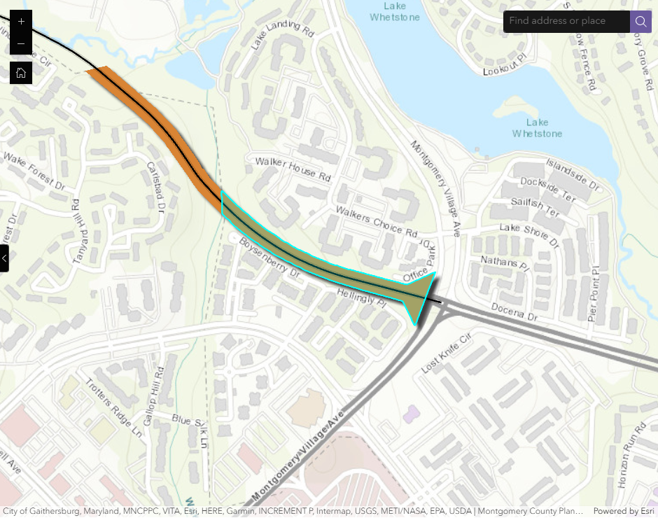 M-83 Midcounty Highway map